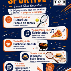 Le programme de cette fin d'année